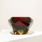 Handgefertigte Rote Murano Vase von Flavio Poli, 1970 6