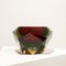 Jarrón de cristal de Murano rojo hecho a mano de Flavio Poli, 1970, Imagen 6