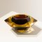 Jarrón pequeño de cristal de Murano marrón hecho a mano de Flavio Poli, 1970, Imagen 3