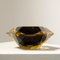 Kleine handgefertigte braune Murano Vase von Flavio Poli, 1970 2