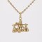 Modern 18 Karat Yellow Gold Scale Pendant 8