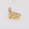 Modern 18 Karat Yellow Gold Fir Pendant 3