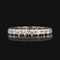 Vintage Platinum Diamonds Wedding Ring, 1950s, Image 5