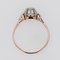 20th Century 18 Karat Rose Gold Solitaire Ring with Diamond, Image 11