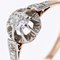 20th Century 18 Karat Rose Gold Solitaire Ring with Diamond, Image 7