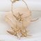 20th Century French Fine Pearl 18 Karat Yellow Gold Swallows Necklace, 1890s 3