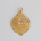 French 18 Karat Rose Gold Polylobed Virgin Mary Miraculous Medal, 1890s 9