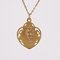 French 18 Karat Rose Gold Polylobed Virgin Mary Miraculous Medal, 1890s 8