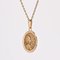 20th Century 18 Karat Rose Gold Angel and Dove Medal by C.Charl 5