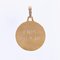 20th Century 18 Karat Rose Gold Angel and Dove Medal by C.Charl, Image 9