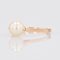 Modern 18 Karat Yellow Gold Cultured Pearl Solitaire Ring, Image 3