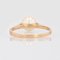 Modern 18 Karat Yellow Gold Cultured Pearl Solitaire Ring 6