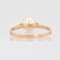 Modern 18 Karat Yellow Gold Cultured Pearl Solitaire Ring, Image 6
