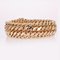 French 18 Karat Rose Gold Curb Bracelet, 1960s, Image 9