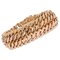 French 18 Karat Rose Gold Curb Bracelet, 1960s, Image 1