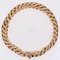 French 18 Karat Rose Gold Curb Bracelet, 1960s, Image 3