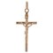 20th Century 18 Karat Rose Gold Christ Cross Pendant, Image 1