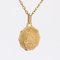 20th Century French 18 Karat Yellow Gold Saint Christopher Medal Pendant, Image 5