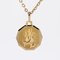 20th Century French 18 Karat Yellow Gold Saint Christopher Medal Pendant 8