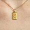 French 18 Karat Rose Gold Cancer Pendant, 1960s, Image 6