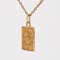 French 18 Karat Rose Gold Cancer Pendant, 1960s 4