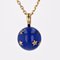 18 Karat Yellow Gold Bead Stars Pendant, 1960s, Image 11