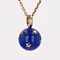 18 Karat Yellow Gold Bead Stars Pendant, 1960s, Image 4