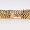 French 18 Karat Yellow Gold Flexible Bracelet, 1960s 7