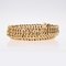 French 18 Karat Yellow Gold Flexible Bracelet, 1960s, Image 4