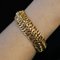 French 18 Karat Yellow Gold Flexible Bracelet, 1960s 6