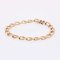 18 Karat Rose Gold Curb Bracelet, 1960s, Image 4