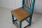 Antique Northern Swedish Blue Country Chair 7