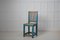 Antique Northern Swedish Blue Country Chair, Image 2