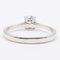 Solitaire Ring in 18k White Gold with Cut Diamond, Image 6