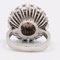 Vintage 14k White Gold Ring with Mabè Pearl and Diamonds, 1960s 6