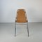 Chaise en Cuir Marron de Le Corbusier, 1960s 2