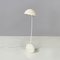 Modern Italian Adjustable Table Lamp in White Metal, 1970s 6