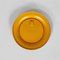 Italian Modern Round Yellow Ocher Plastic Mirror by Cattaneo, 1980s, Image 8