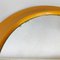 Italian Modern Round Yellow Ocher Plastic Mirror by Cattaneo, 1980s, Image 9