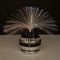 Fiber Optic and Chrome Round Table Lamp by Cima International, Italy, 1970s, Image 13