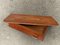 Danish Floating Wall Shelf in Teak, 1964 5