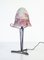 Lámpara de mesa francesa vintage de Muller Freres, años 20, Imagen 4