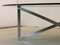 Vintage Coffee Table with Smoked Glass Top, 1970s 5