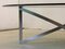 Vintage Coffee Table with Smoked Glass Top, 1970s, Image 5