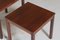 Mid-Century Rosewood Nesting Tables from Heggen of Norway, 1970s, Set of 3, Image 4