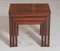 Mid-Century Rosewood Nesting Tables from Heggen of Norway, 1970s, Set of 3, Image 9