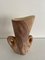 Vaso in finto legno e ceramica di Grandjean Jourdan Vallauris, 1950, Immagine 6