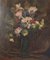 Marcel Caud, Bouquet de Fleurs Nature Morte, Début du 20e Siècle, Huile sur Toile, Encadrée 2