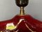 Oxblood Keramiklampe von Max Idlas 8