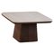 Vintage Swiss Coffee Table in Marble and Leather from De Sede, 1960s, Image 1